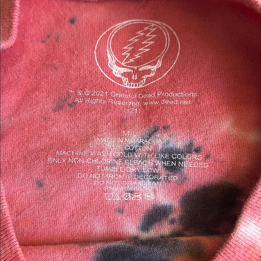 Grateful Dead Tie-Dye T-Shirt - Picture 3 of 4
